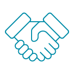 Firm Handshake Icon