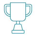 An icon of a trophy
