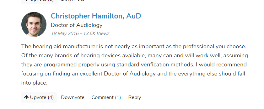 hearing tracker expert answers